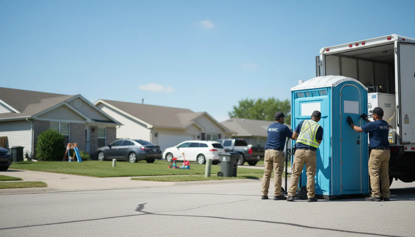 Standard Porta Potty Rentals in Graymont, IL near me